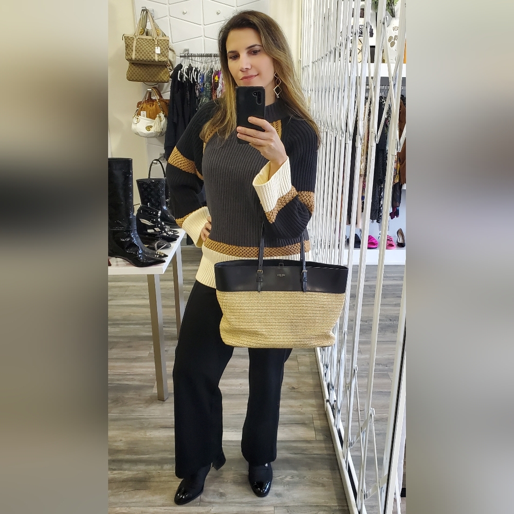 YSL Raffia Tote - Picture 16 of 16